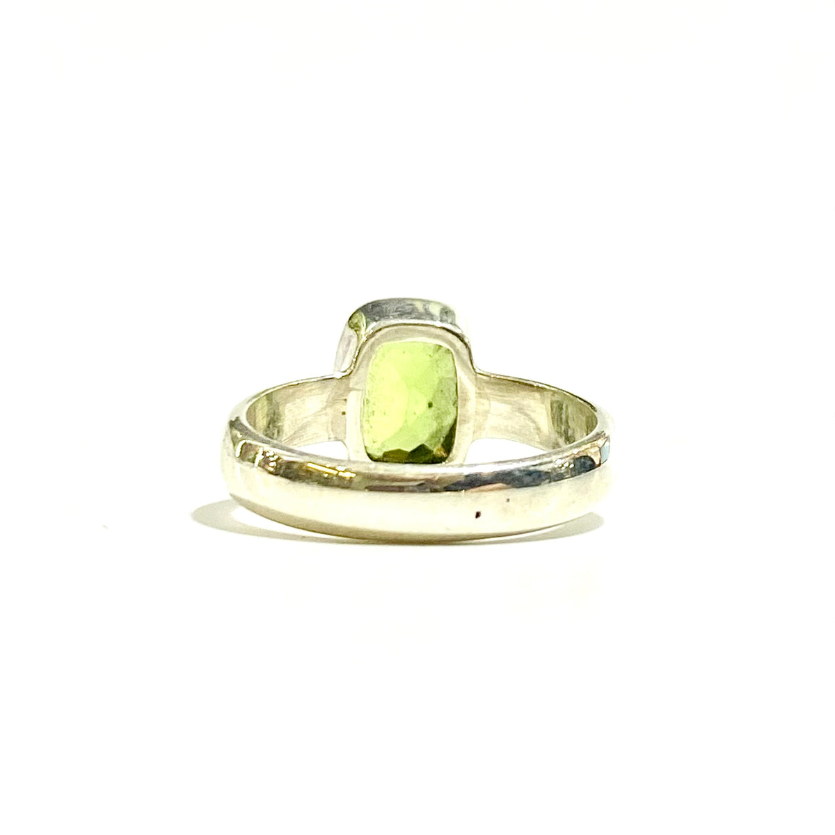 Sterling Silver Peridot Ring