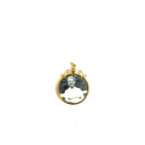 9ct Gold Glass Locket