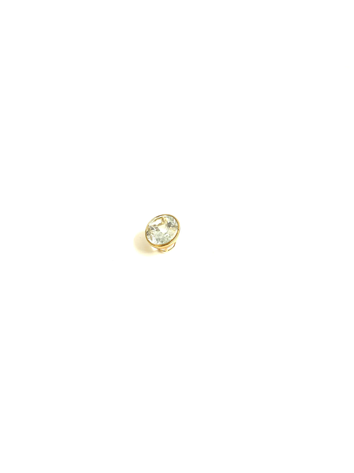 9ct Gold Aquamarine Pendant