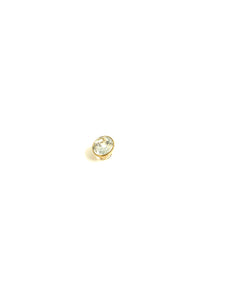 9ct Gold Aquamarine Pendant