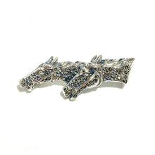 Sterling Silver Marcasite Horse Head Brooch