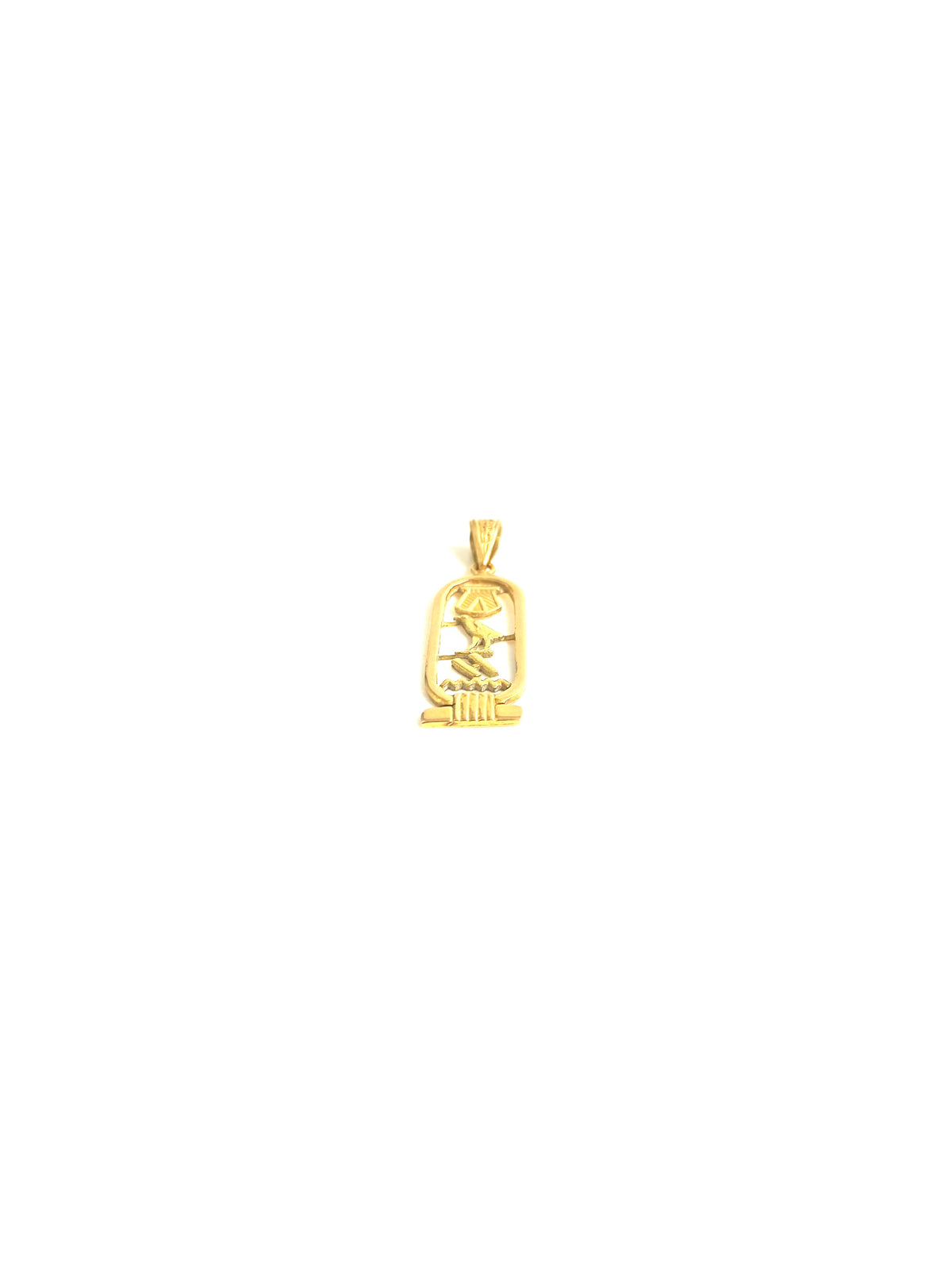 18ct Gold Bird in a Cage Pendant