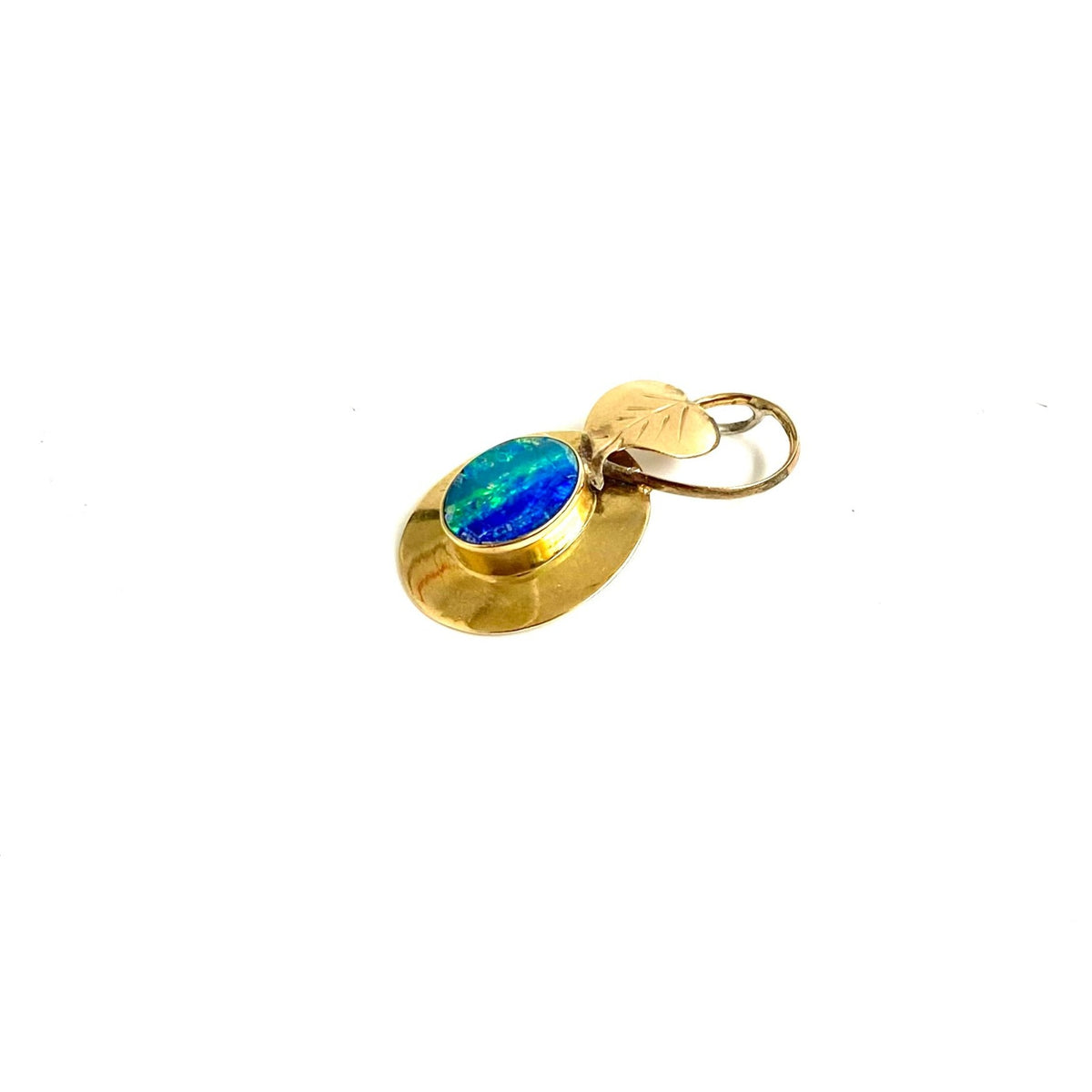 Vintage 9ct Gold Opal Pendant