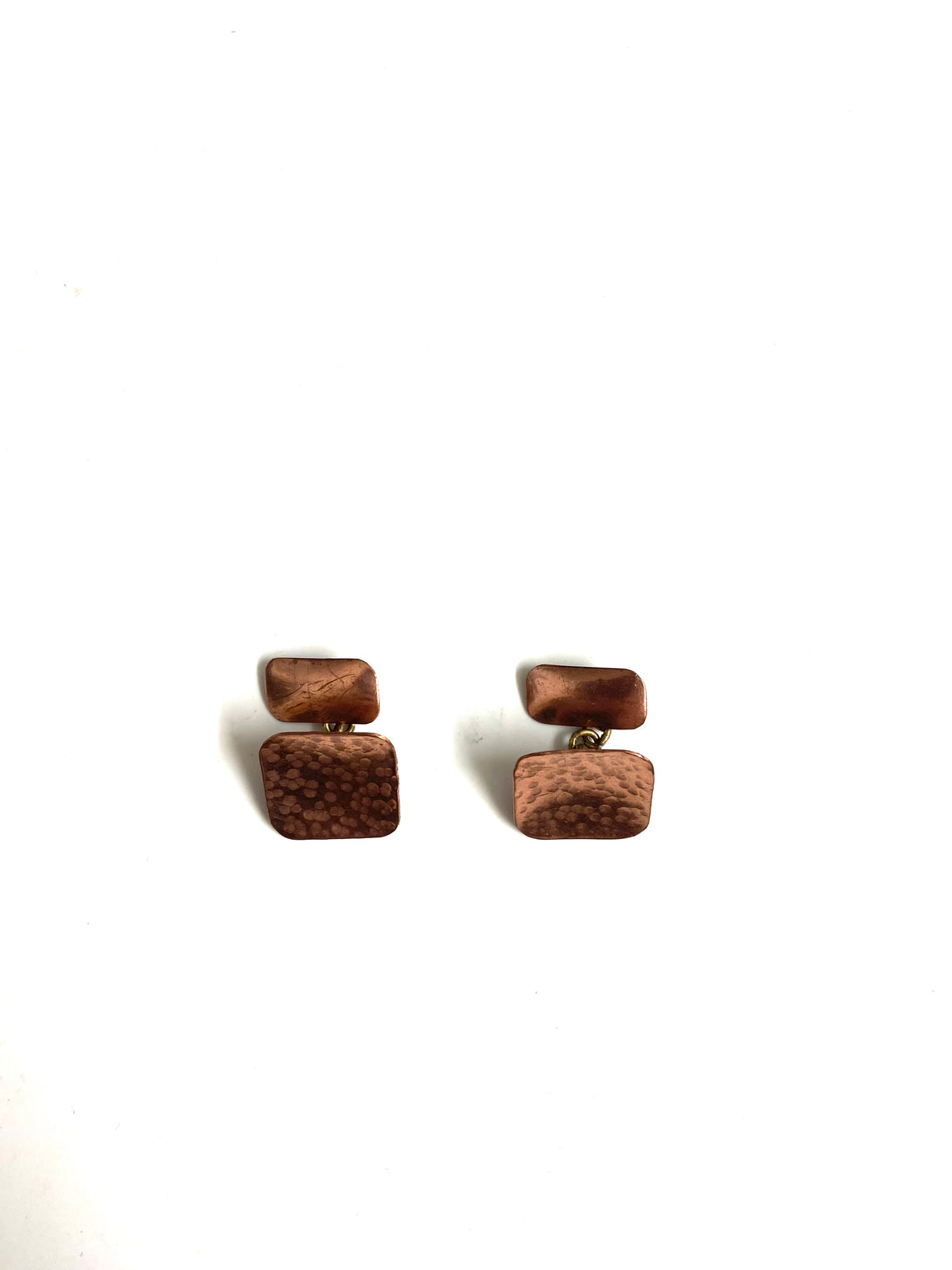 Vintage Copper Dappled Cufflinks