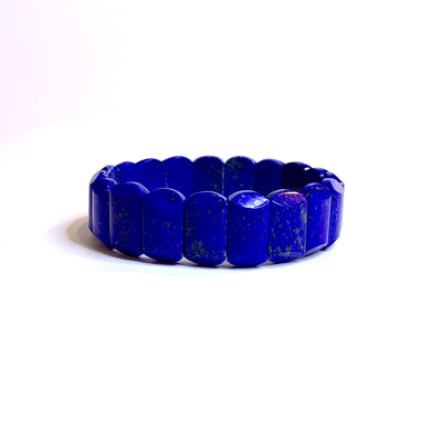 Elasticated Lapis Lazuli Bracelet