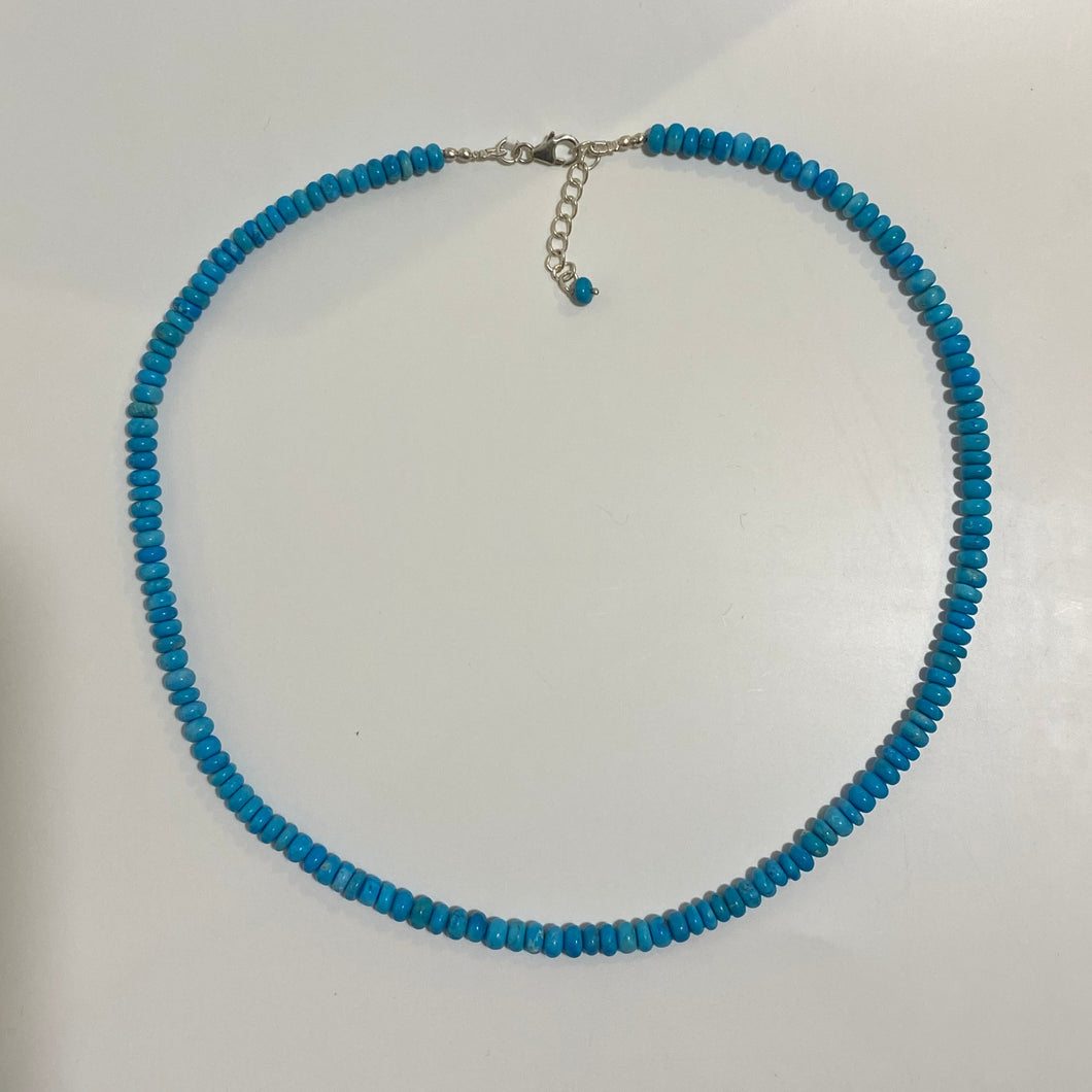 Blue Lake Arizona Turquoise Necklace