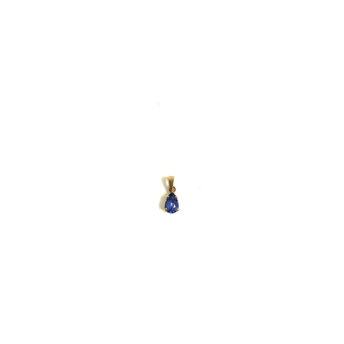 9ct Gold Tanzanite Pendant