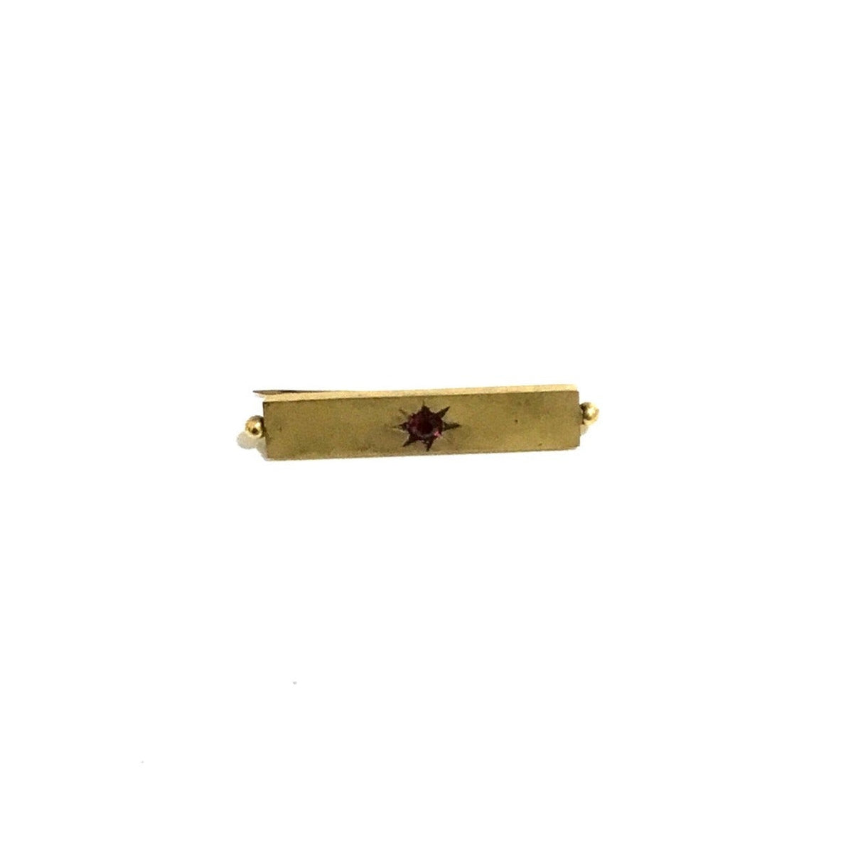 9ct Gold Bar Brooch