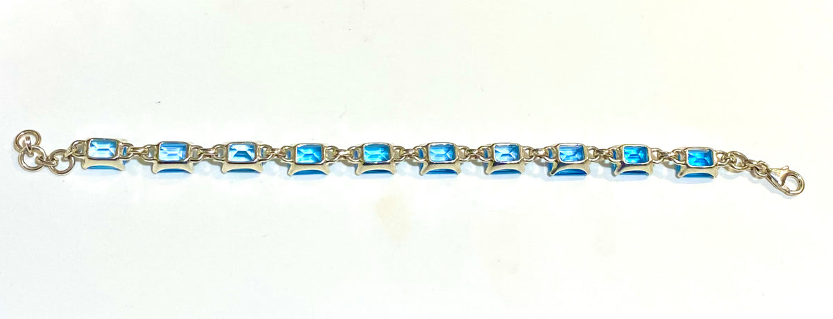 Blue Topaz Bracelet