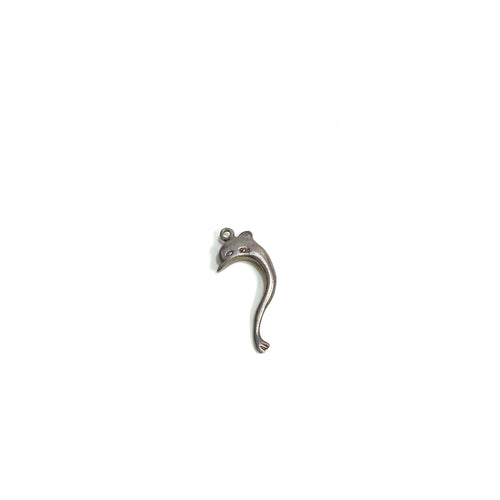 Sterling Silver Jumping Dolphin Charm