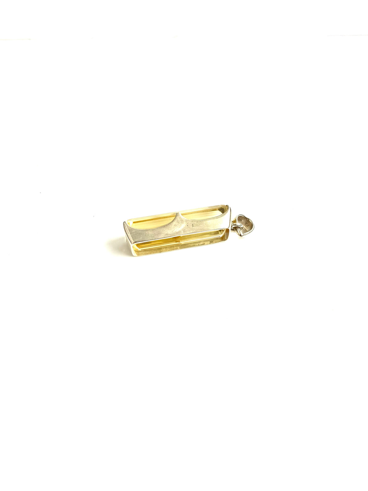 Sterling Silver Citrine Pendant