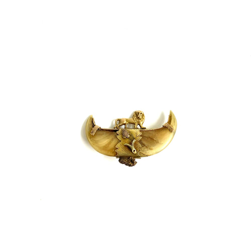 18ct Gold Tigers Claw