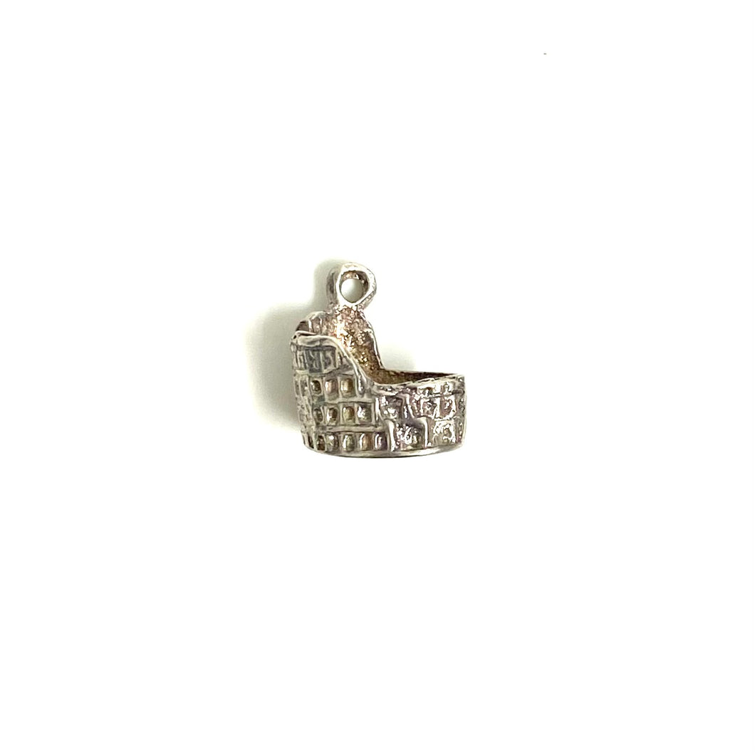 Sterling Silver Colosseum Charm