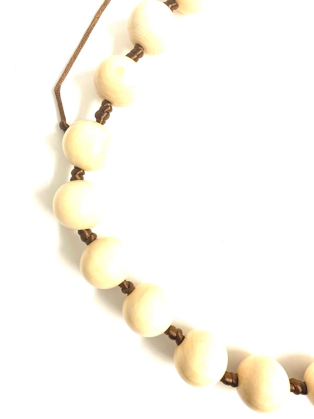 Wooden Beaded Necklace