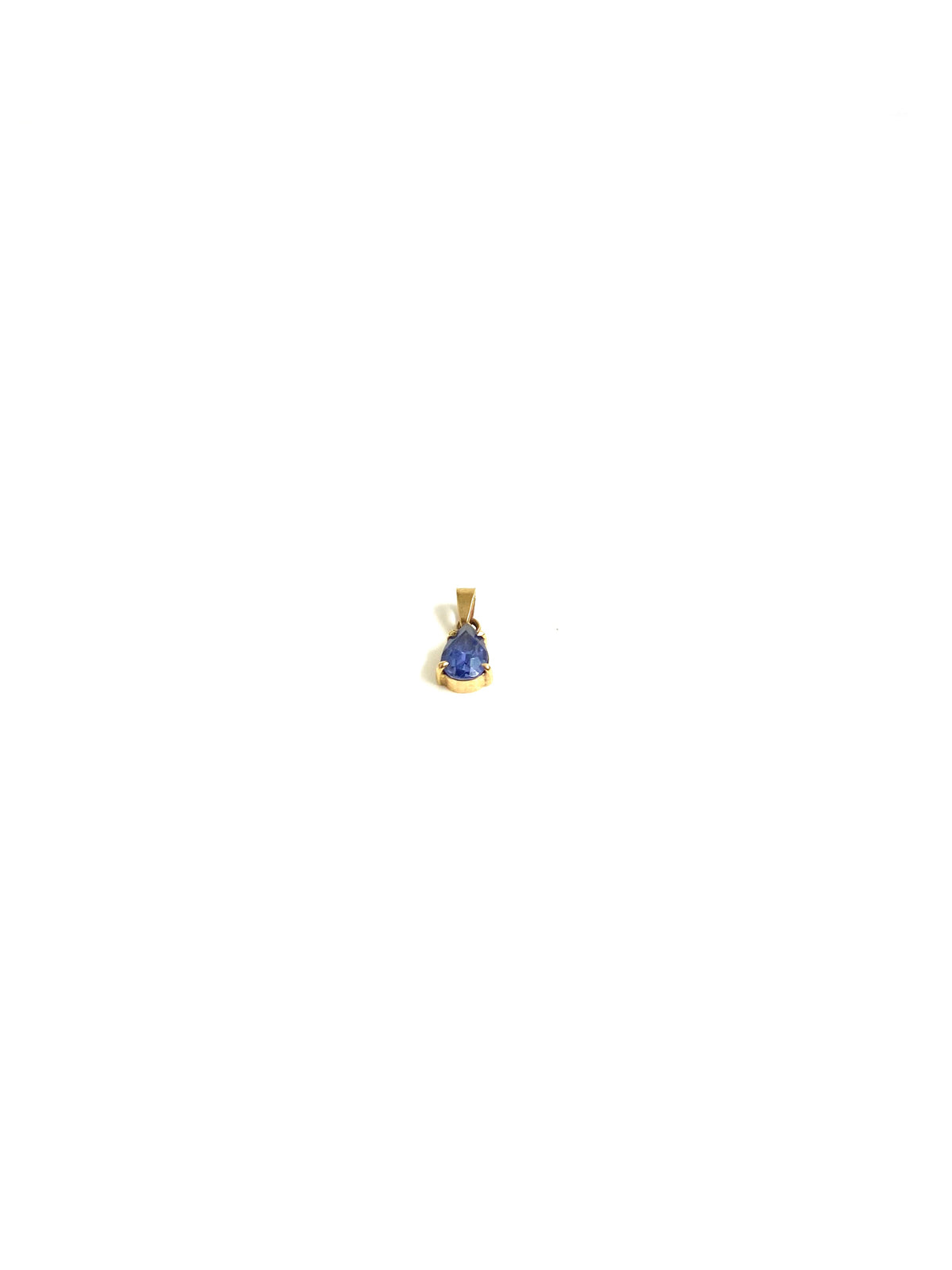 9ct Gold Tanzanite Pendant