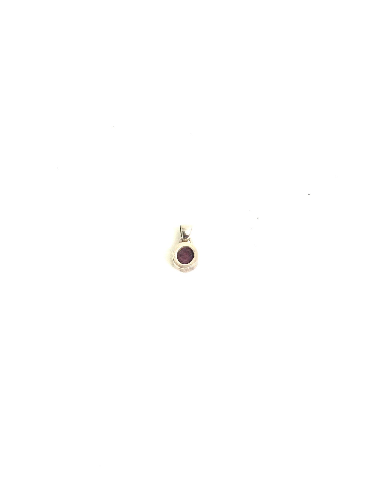 Sterling Silver Star Ruby Pendant