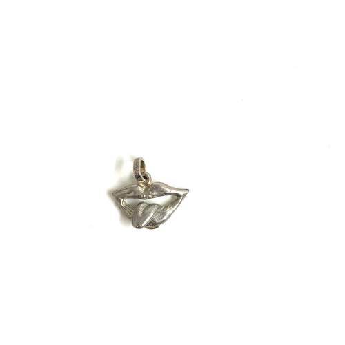 Sterling Silver Sassy Mouth Charm