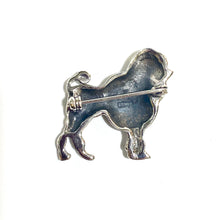 Sterling Silver Marcasite Poodle Brooch