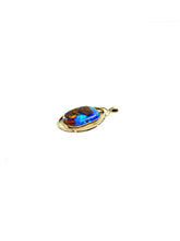9ct White Gold Boulder Australian Opal