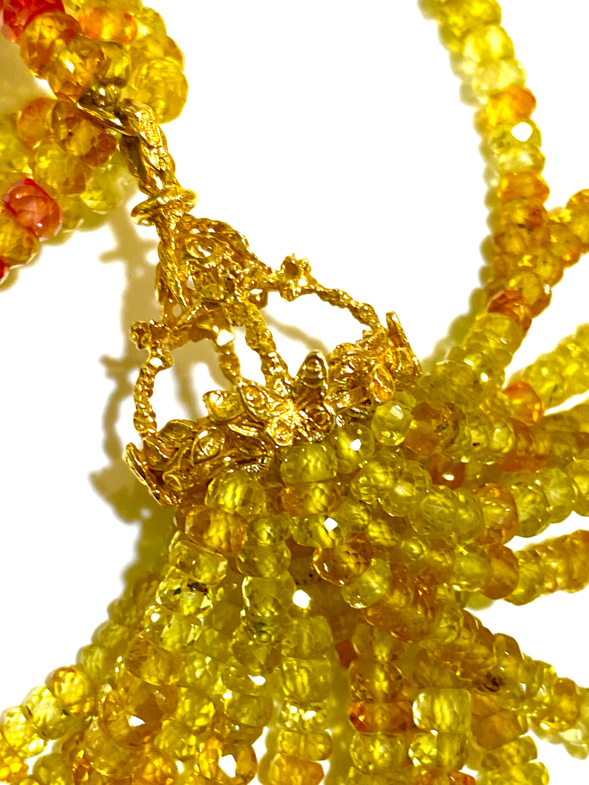 Papraradescha Sapphire and Gold Larriette