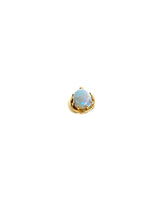 9ct Yellow Gold Solid Opal Pendant