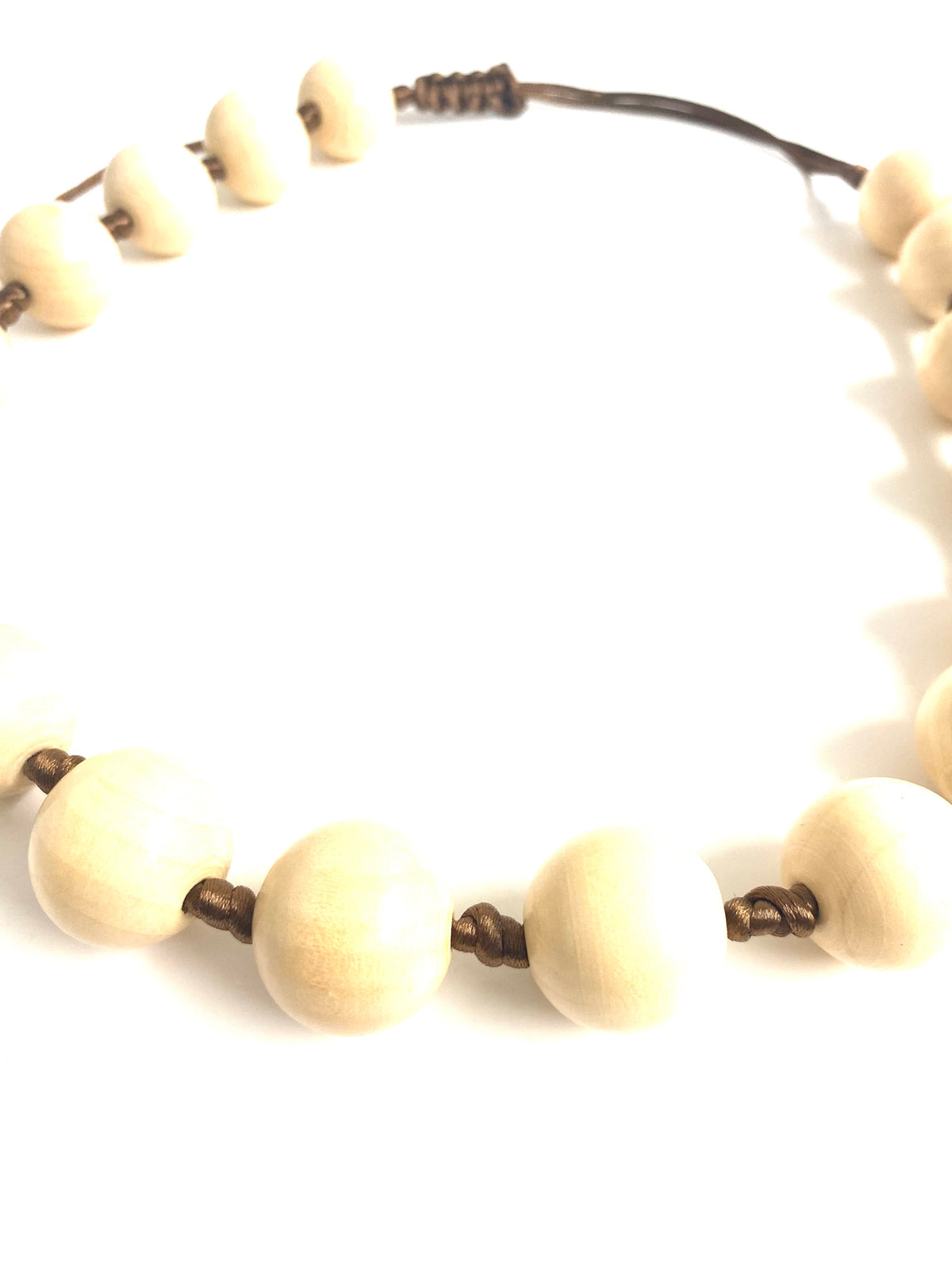 Wooden Beaded Necklace