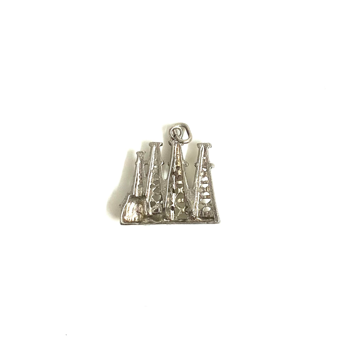 Sterling Silver Farm Charm