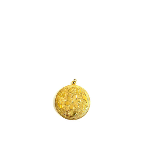 18ct Gold Round Locket