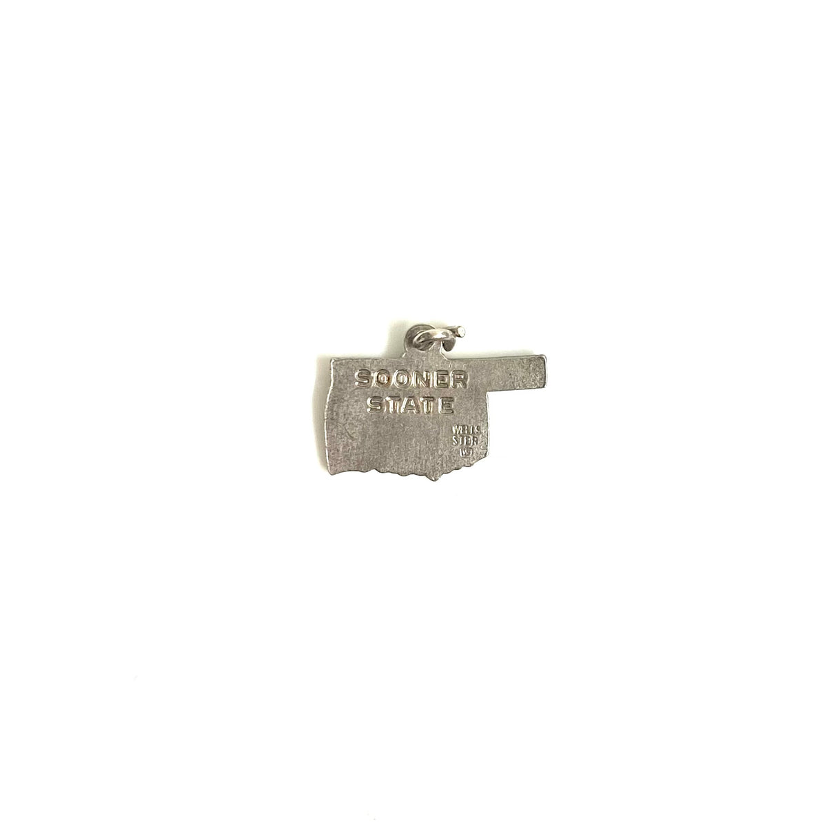 Sterling Silver Oklahoma Charm