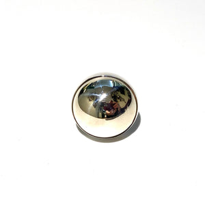 Sterling Silver Large Dome Ring
