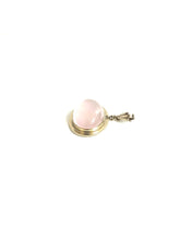 9ct Gold Rose Quartz Pendant