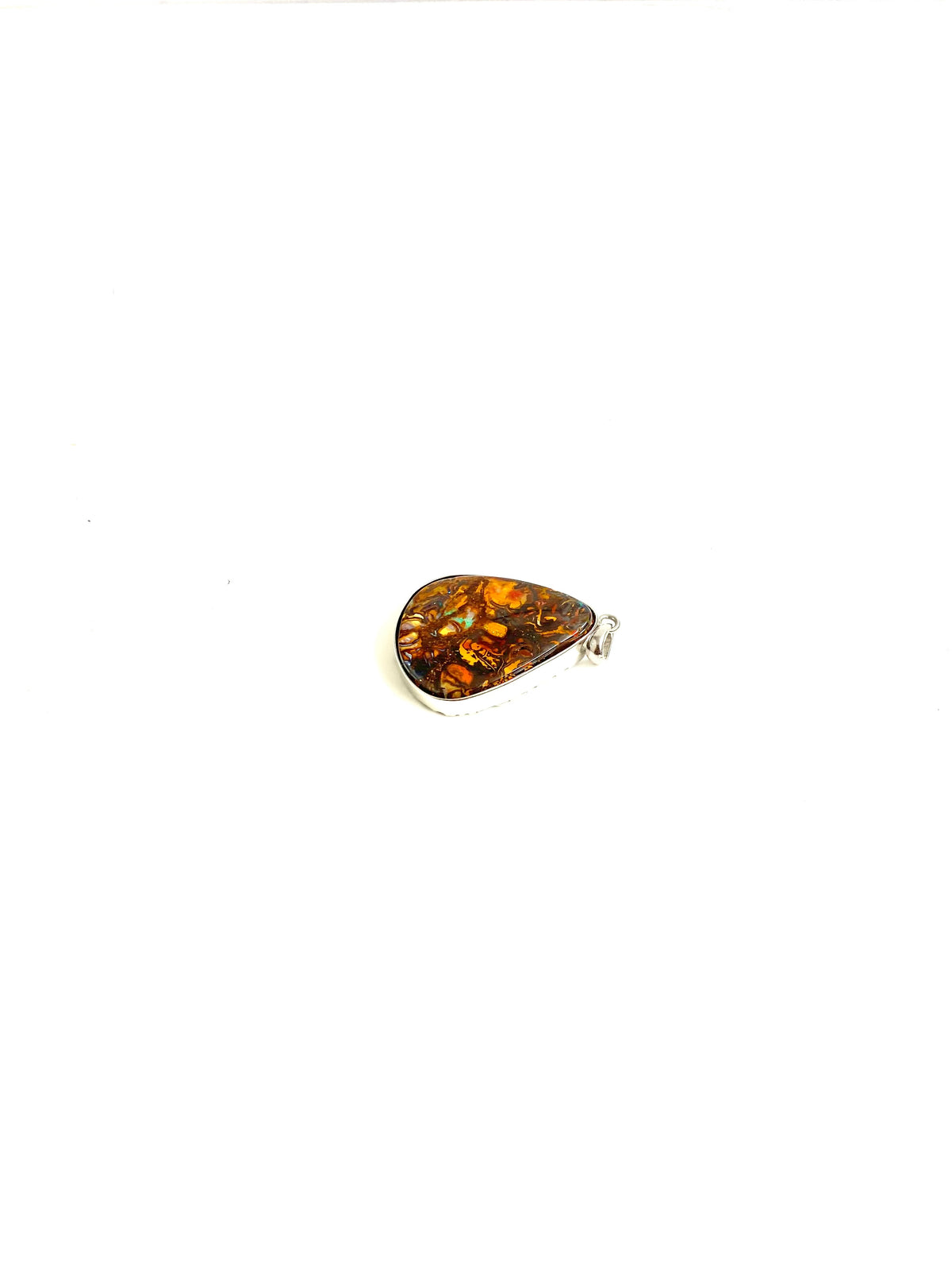 Sterling Silver Opal Pendant