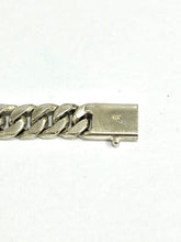 Sterling Silver Half Curb Link Chain Bracelet