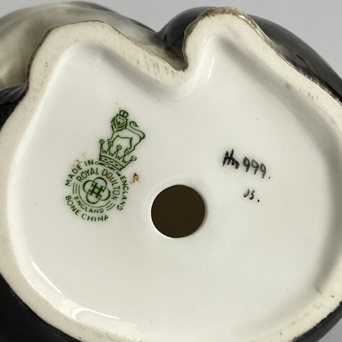 Antique Royal Doulton Cat Bone China Figurine
