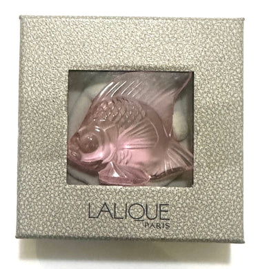 Lalique Paris Art Glass Fish