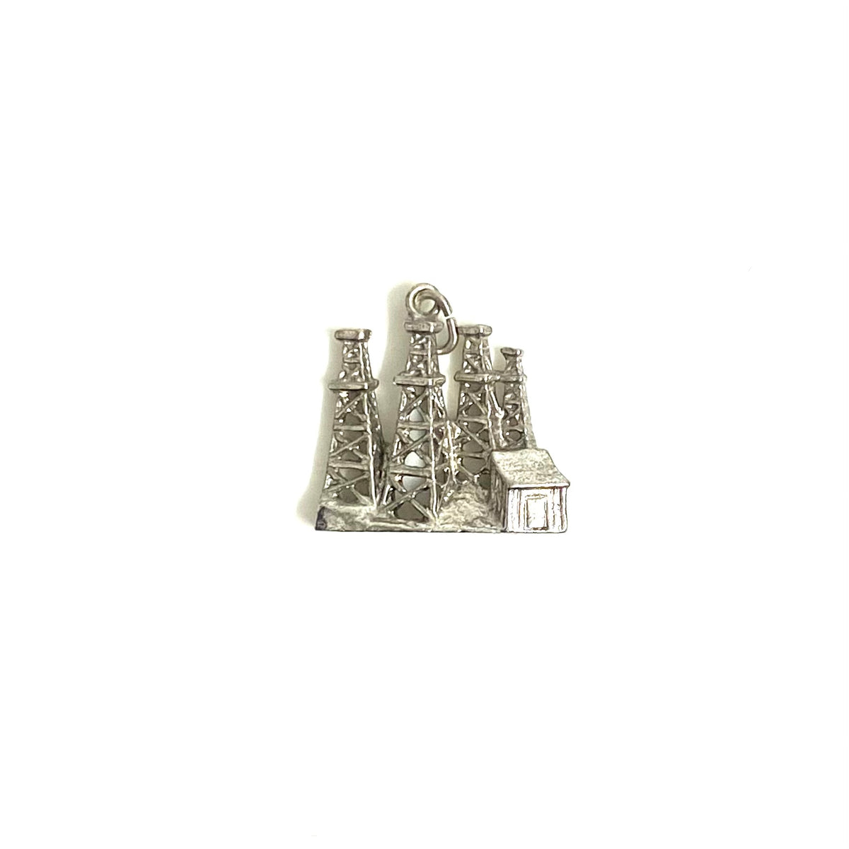 Sterling Silver Farm Charm