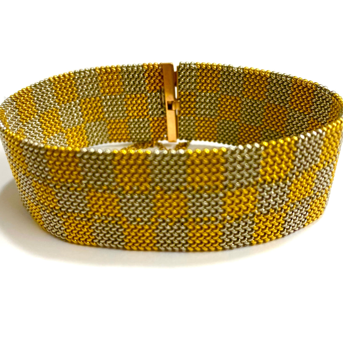 18ct Gold Italian Mesh Bracelet