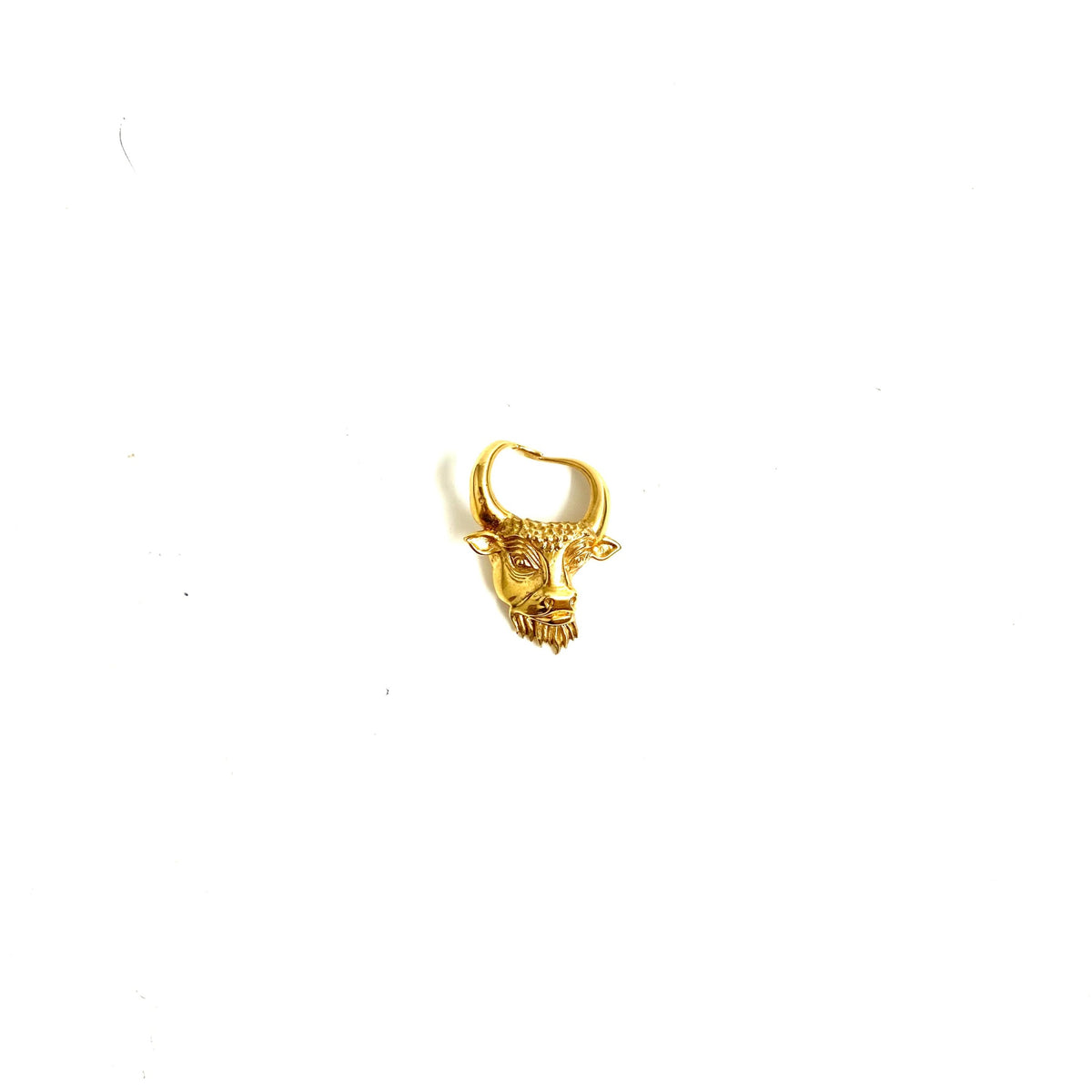 14ct Gold Cow Pendant