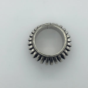 Sterling Silver Modernist Design Ring