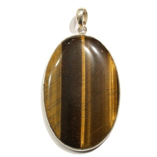 Sterling Silver Tiger's Eye Pendant