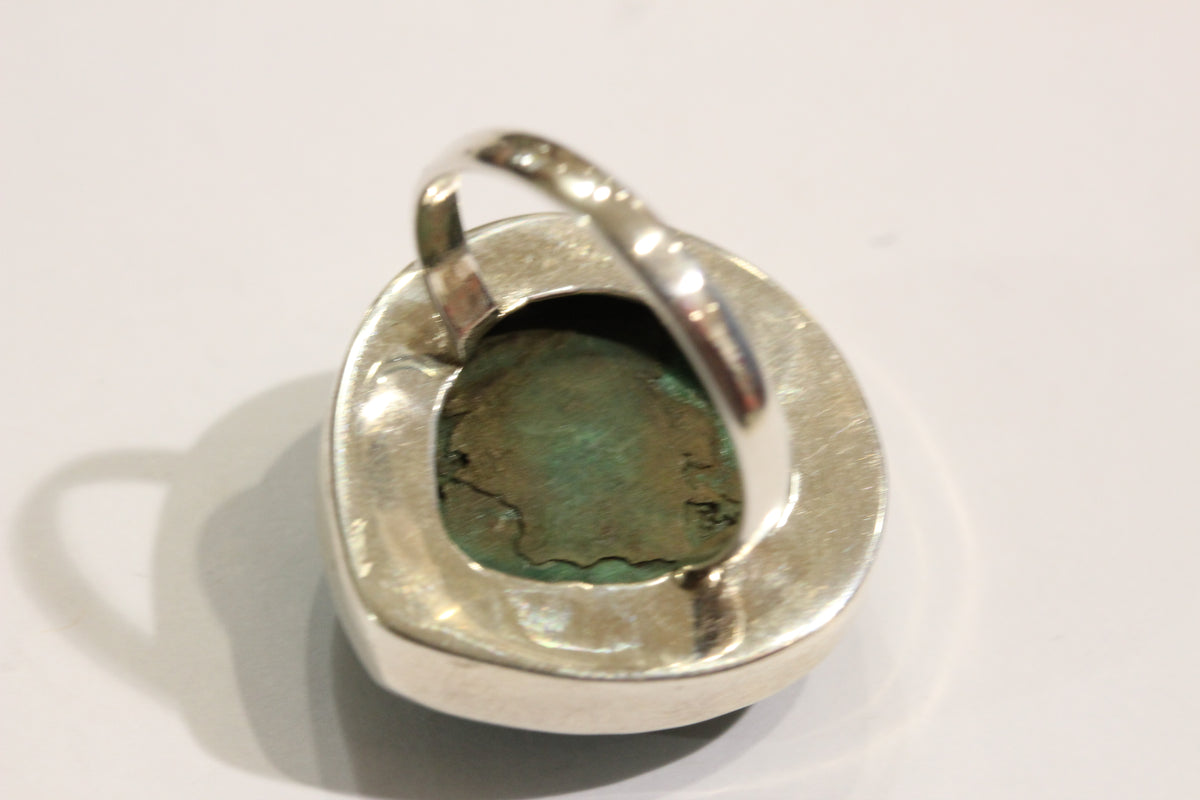 Sterling Silver Malachite Ring