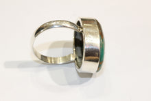 Sterling Silver Green Turquoise Ring