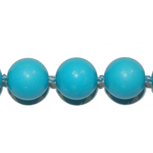 Natural Turquoise Necklace with 14ct Gold Clasp