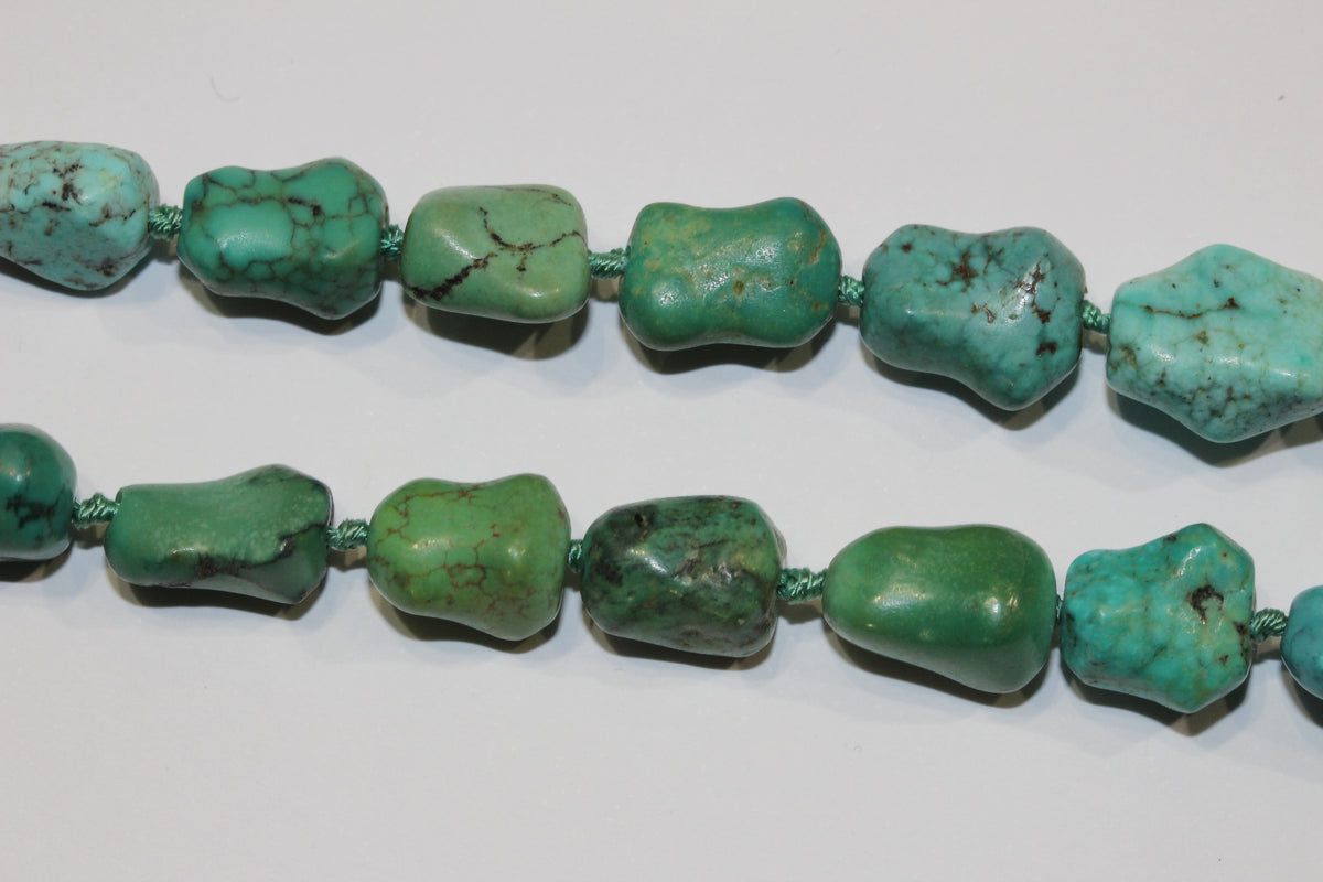 Natural Green Turquoise Necklace