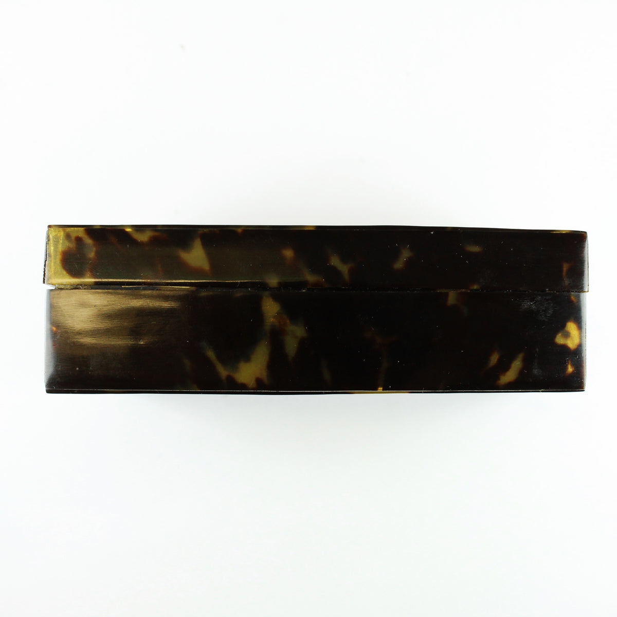 Vintage Diamond Shaped Tortoise Shell Box