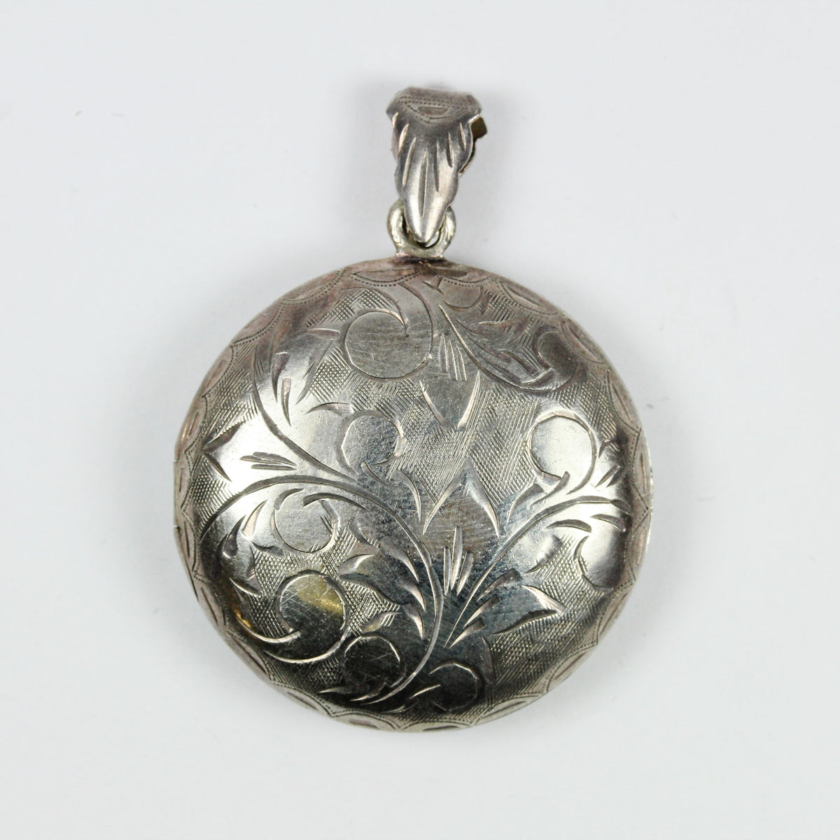 Sterling Silver Engraved Locket