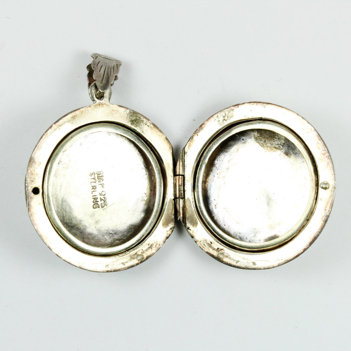 Sterling Silver Engraved Locket
