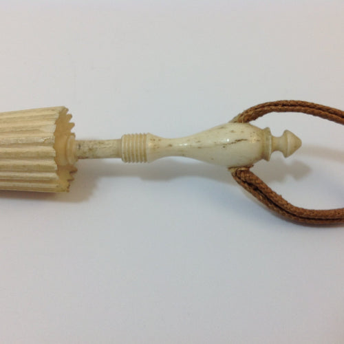 Vintage Carved Ivory Needle Holder