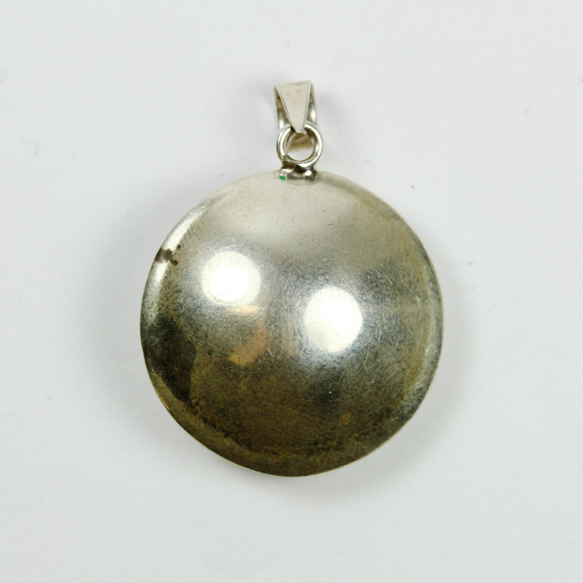Sterling Silver Round Pendant