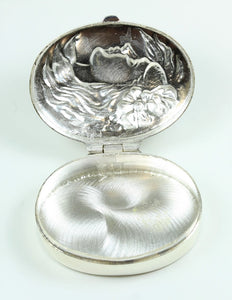 Sterling Silver Decorative Trinket Box